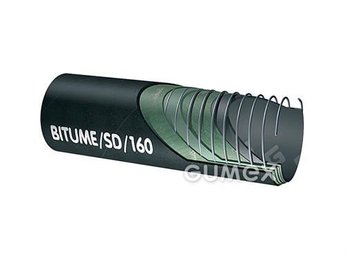 BITUME/SD/160, 51/69mm, 15bar bei 90°C, 6bar bei 160°C, -0,9bar, NBR/CR, schwarz, 